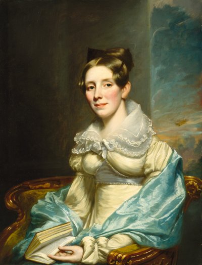 Porträt einer Frau von Samuel Lovett Waldo
